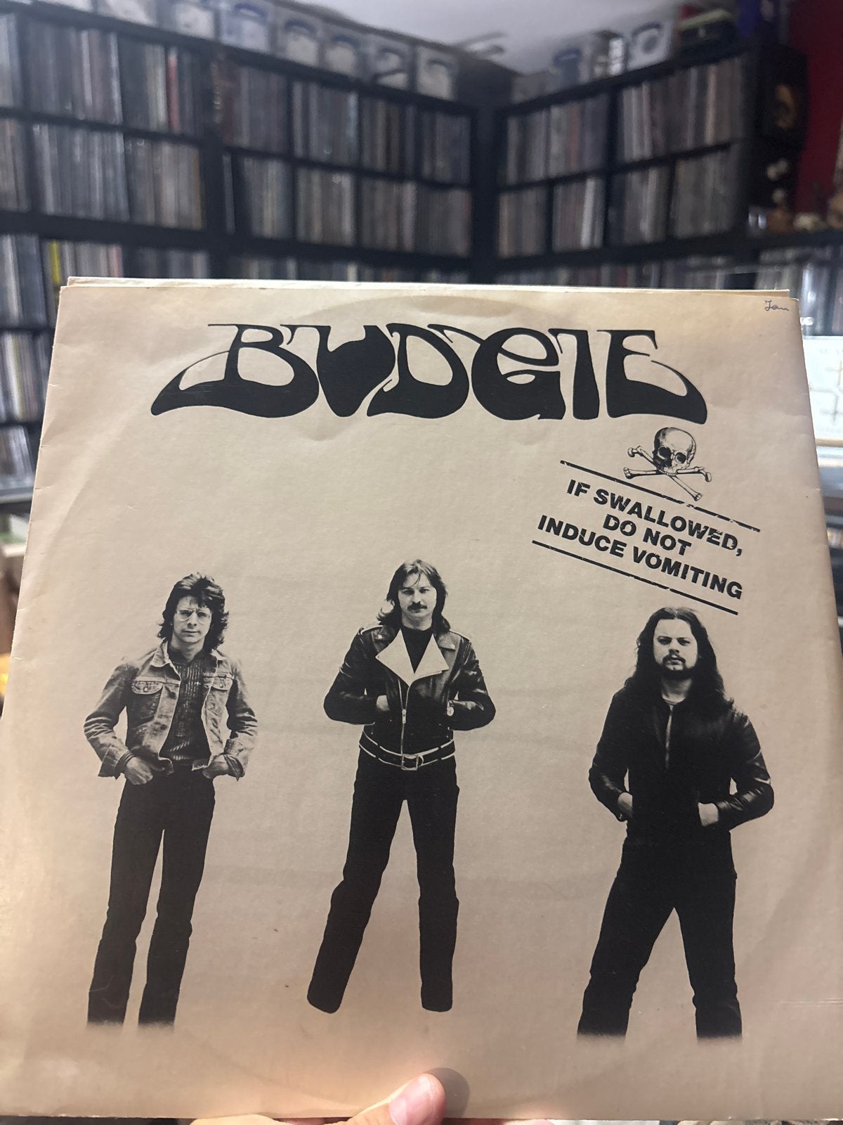 Budgie - If Swallowed, Do Not Induce Vomiting LP, Verzenden, Gebruikt, 12 inch, LP