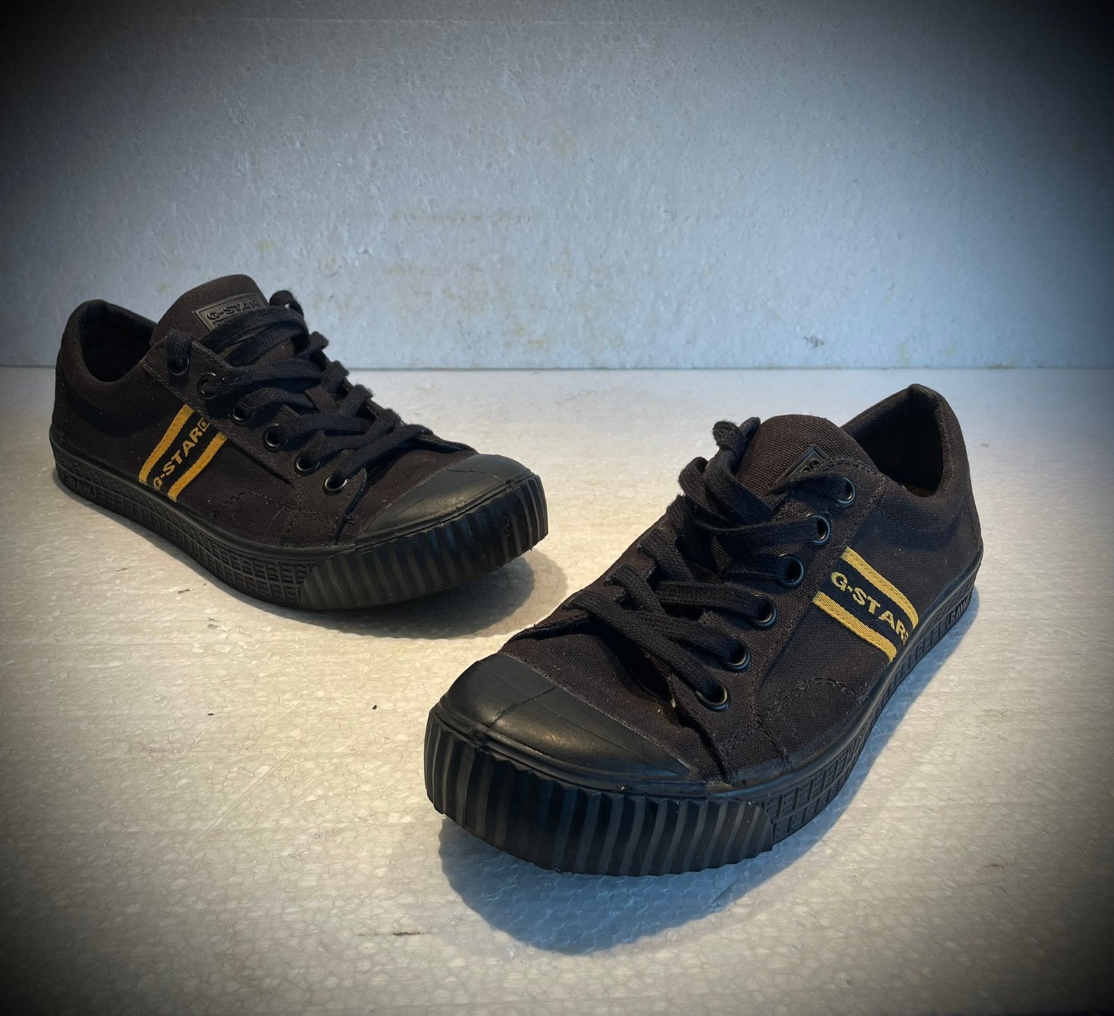G Star Raw Rovulc Low Trainers gympen sneaker zwart 41, Ophalen of Verzenden, Zwart, Sneakers of Gympen