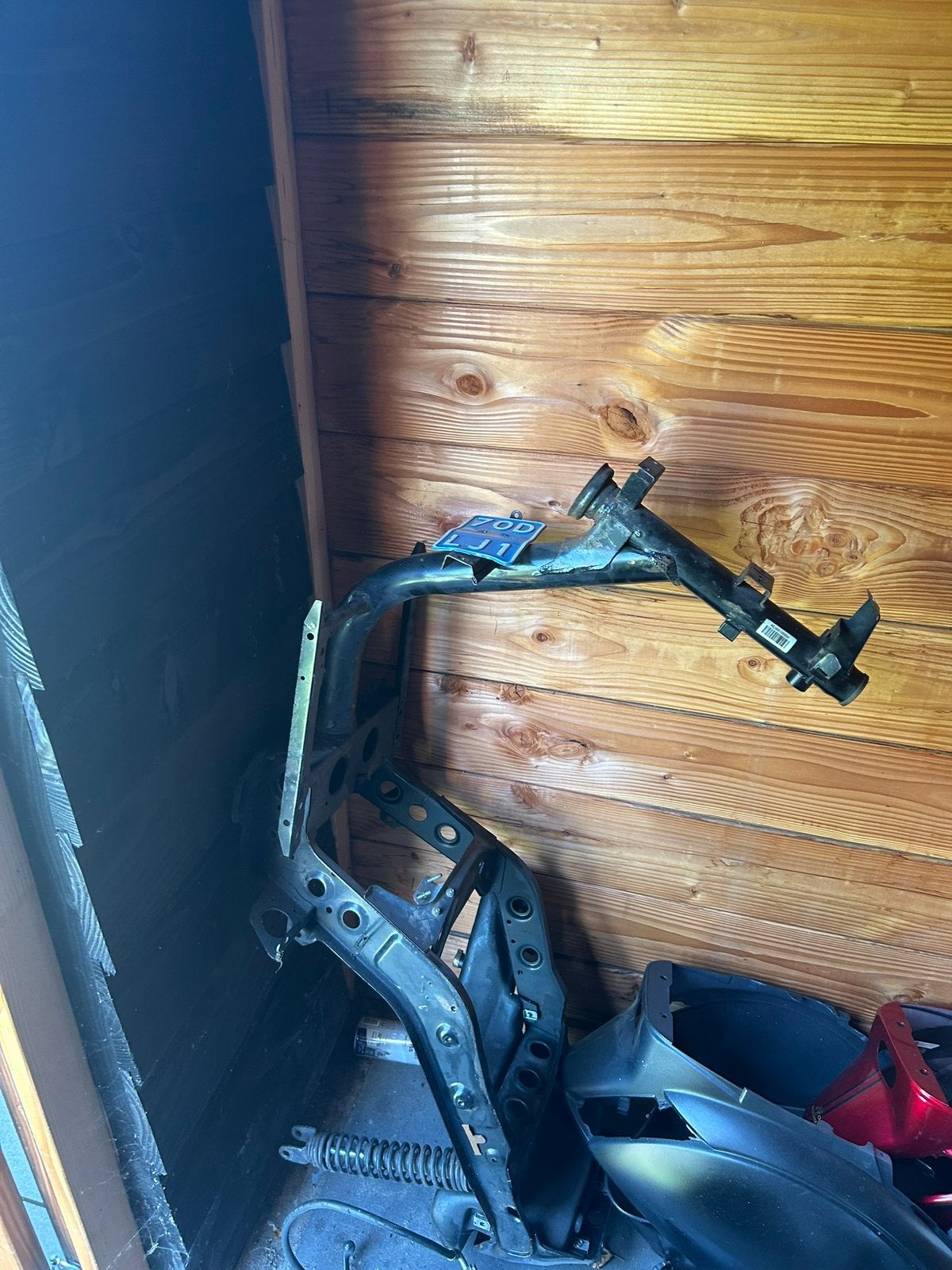 Zip 2003 frame snor a1 keurbaar, Ophalen, Zo goed als nieuw, Frame, Piaggio