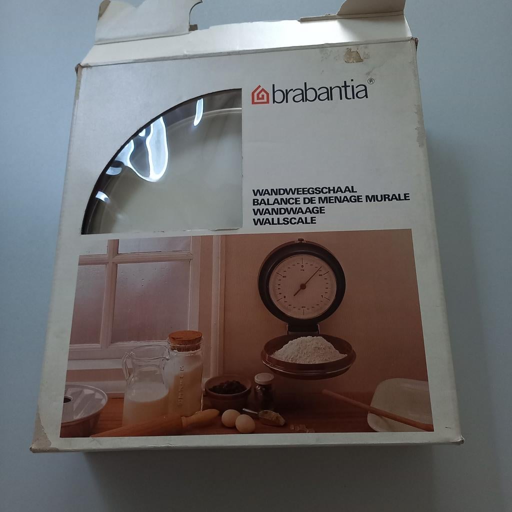 Brabantia keuken weegschaal creme, Ophalen of Verzenden, Nieuw