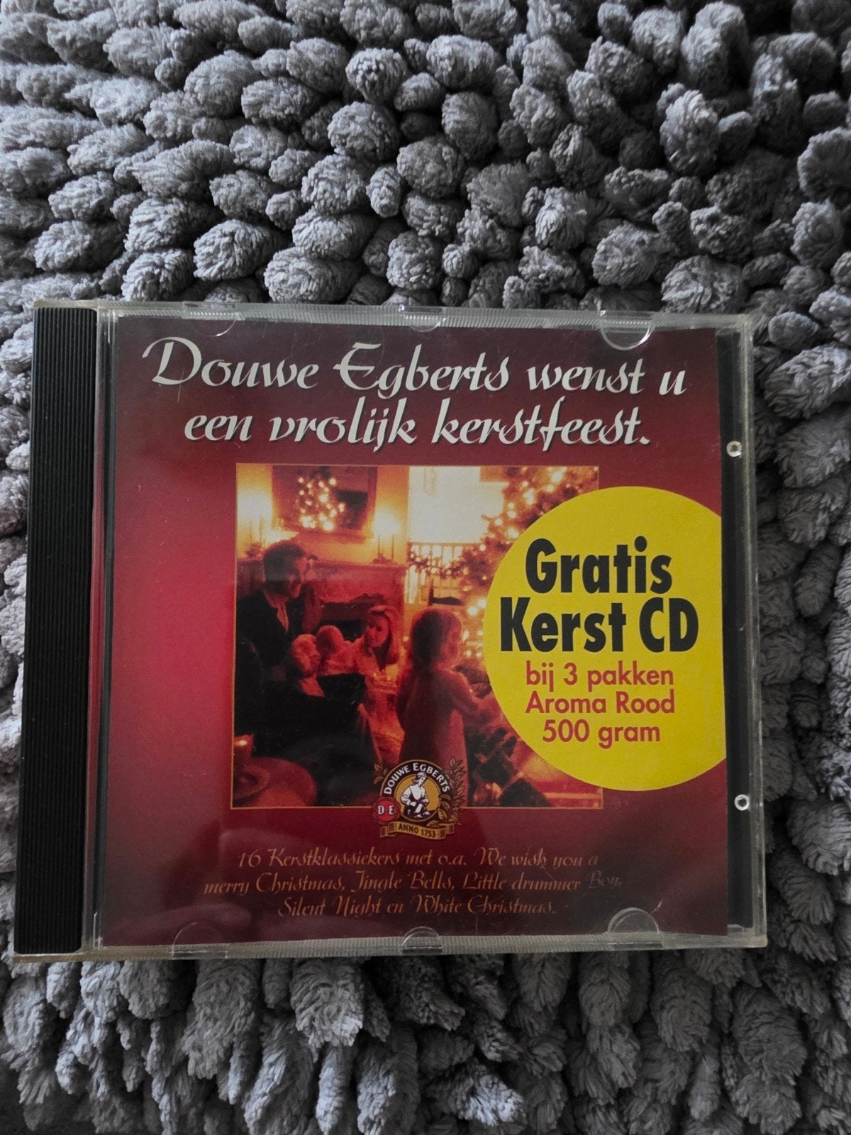 Douwe Egberts Kerst CD - 16 Mooiste Kerstklassiekers, Ophalen of Verzenden, Zo goed als nieuw, Kerst, Album