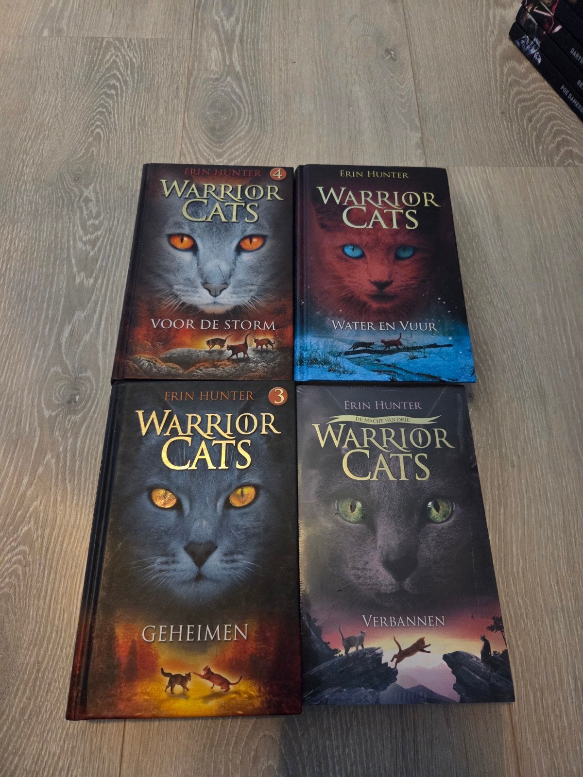 4x Warrior Cats, Boeken, Ophalen of Verzenden, Nieuw