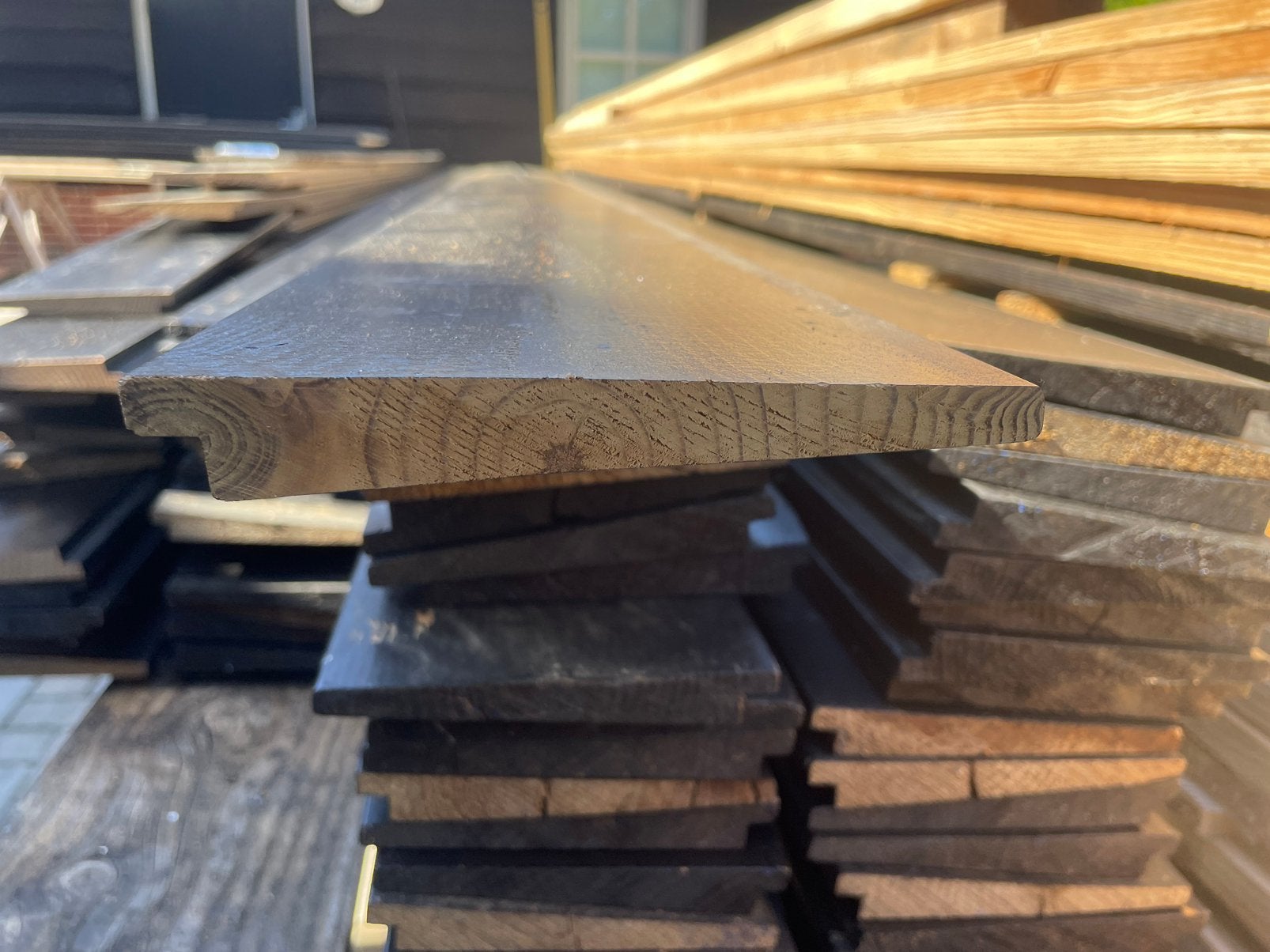Te koop gevel / schutting rabat planken €475,00, Ophalen, Nieuw, 250 cm of meer, Planken
