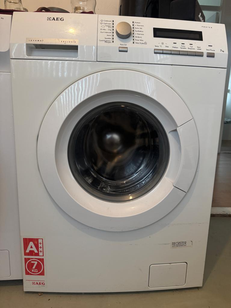 AEG Protex 7kg wasmachine - Trommel defect, Witgoed en Apparatuur, Wasmachines, Niet werkend, Voorlader, 6 tot 8 kg, 85 tot 90 cm