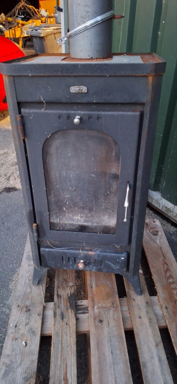 houtkachel, Huis en Inrichting, Kachels, Ophalen, Gebruikt, Hout, Houtkachel