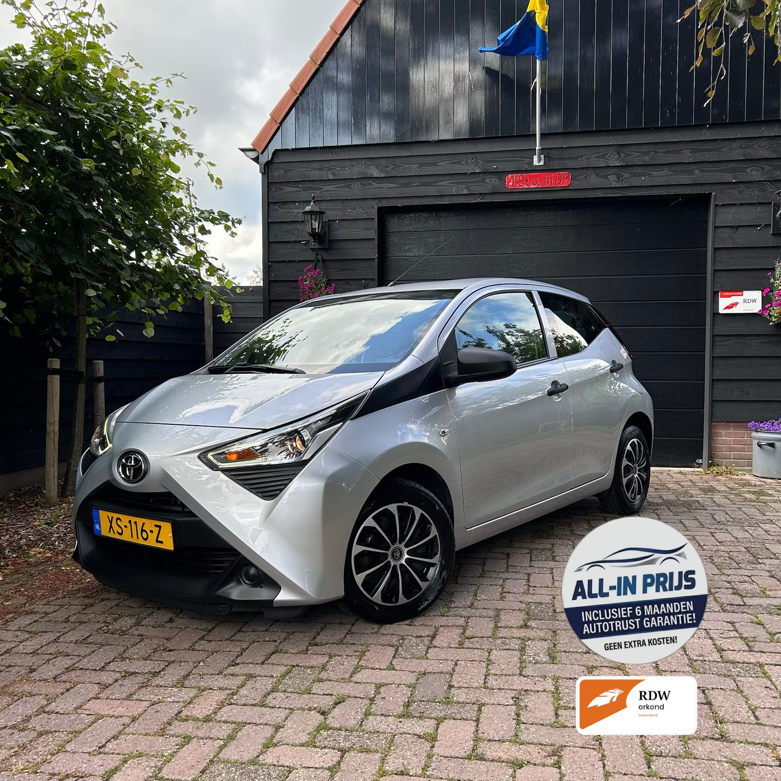 Toyota Aygo 1.0 VVT-I X-Fun|Cruise | Dealer OH | BT | GARANT, Auto's, Voorwielaandrijving, Stof, 4 stoelen, Origineel Nederlands