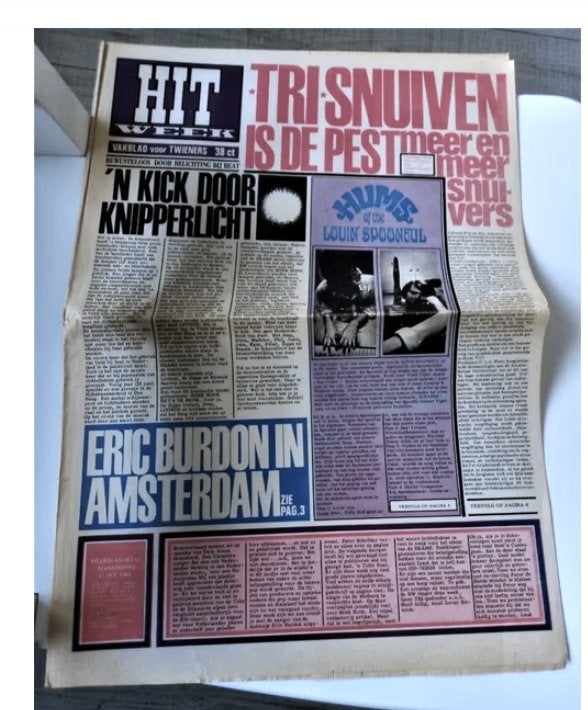 hitweek nr.17 *1967, Ophalen of Verzenden, Gelezen, Muziek, Film of Tv
