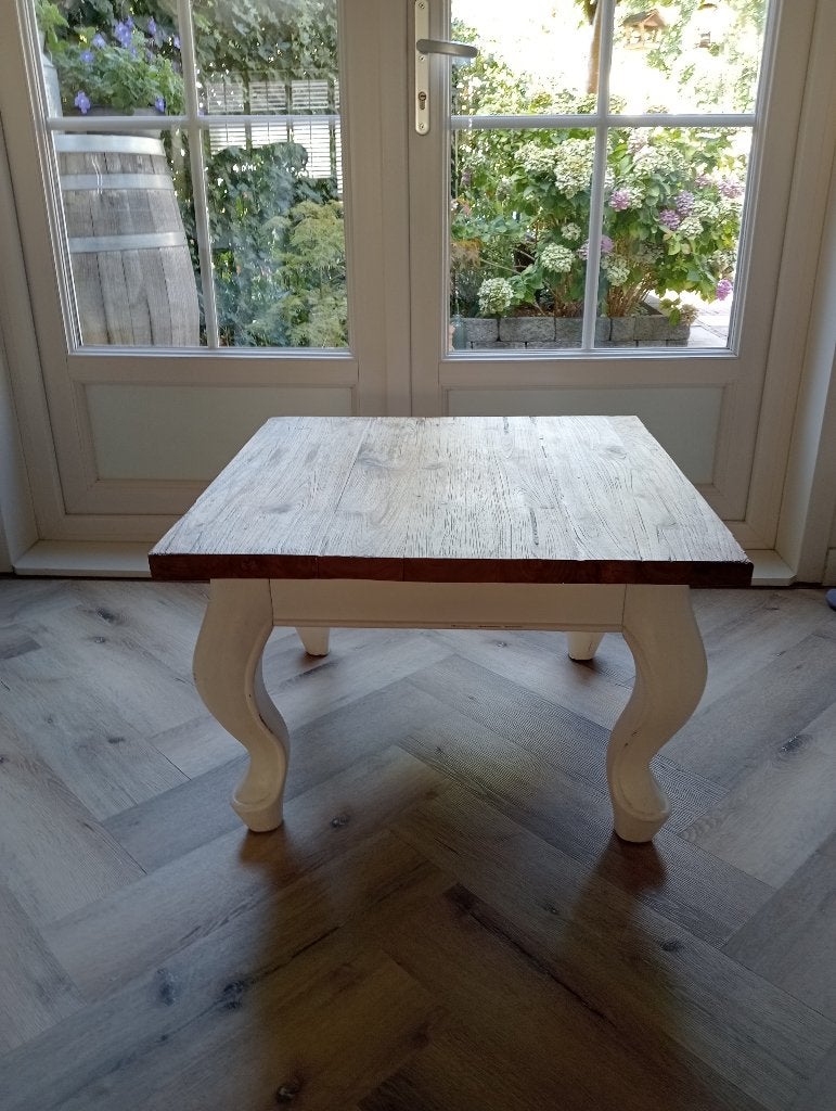 Salontafel landelijk, Ophalen, Gebruikt, 100 tot 150 cm, 50 tot 100 cm