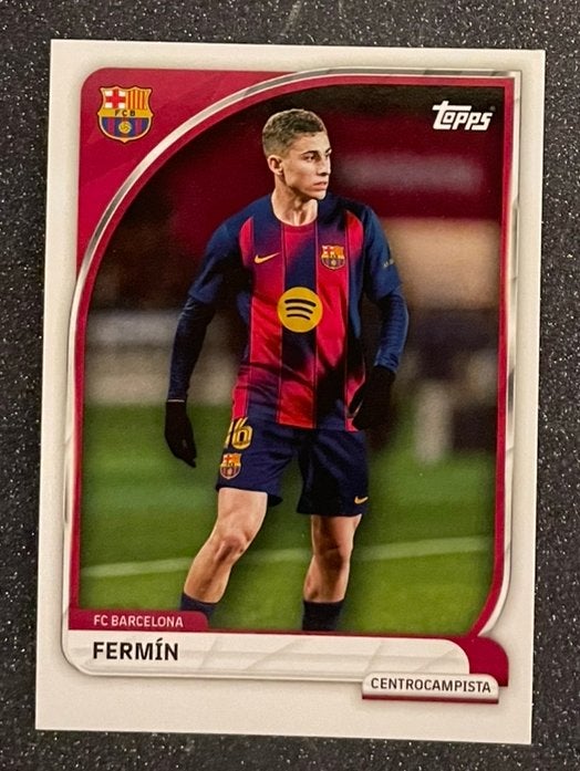 Topps FC BARCELONA 2025    FERMÍN LÓPEZ, Verzenden, Zo goed als nieuw, Plaatje