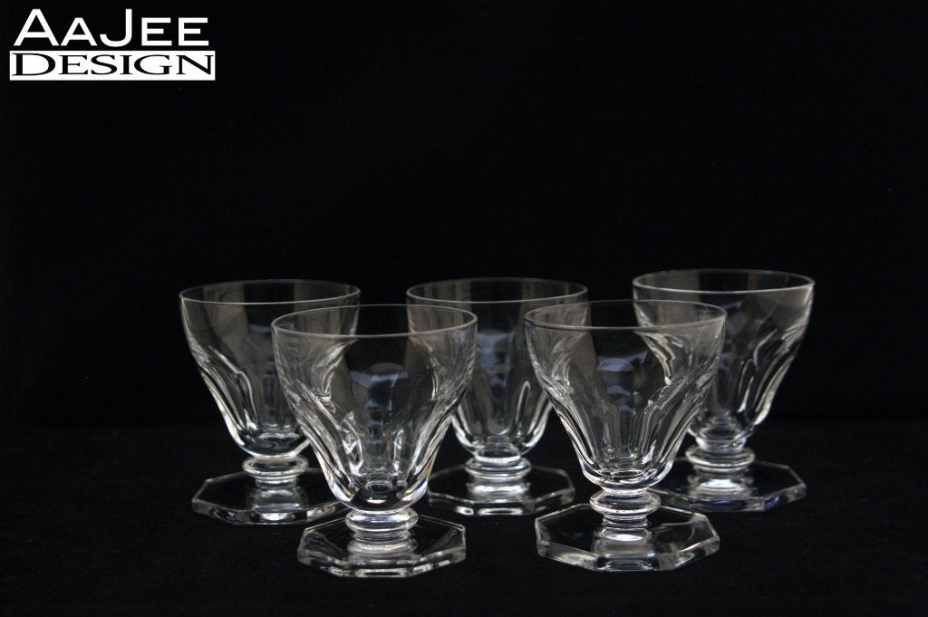 5 Val St. Lambert - Model Aurillac - Glas van kristal - 1947, Ophalen of Verzenden