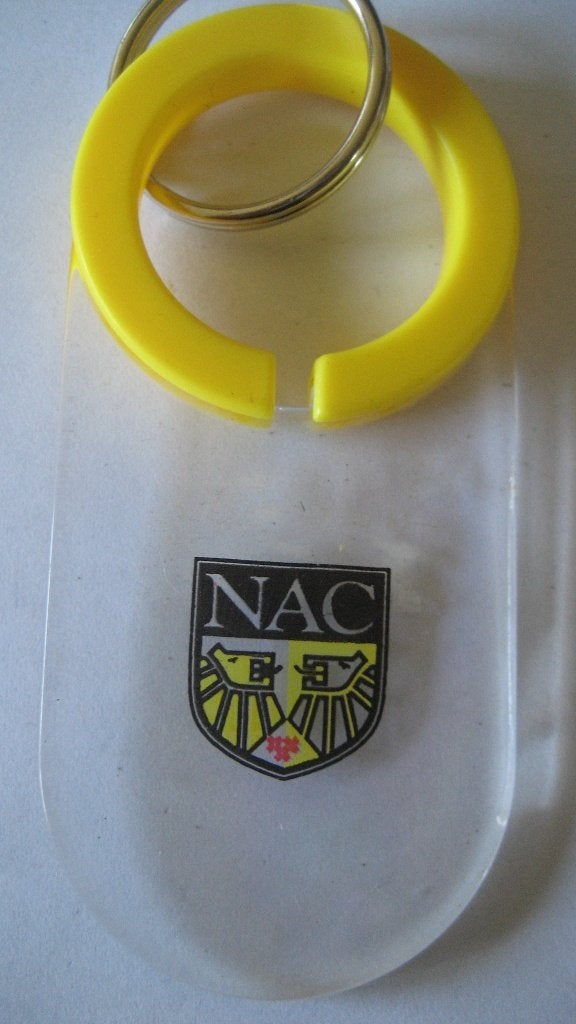Sleutelhanger NAC met leeuwenlogo, Ophalen of Verzenden, Nieuw, NAC Breda