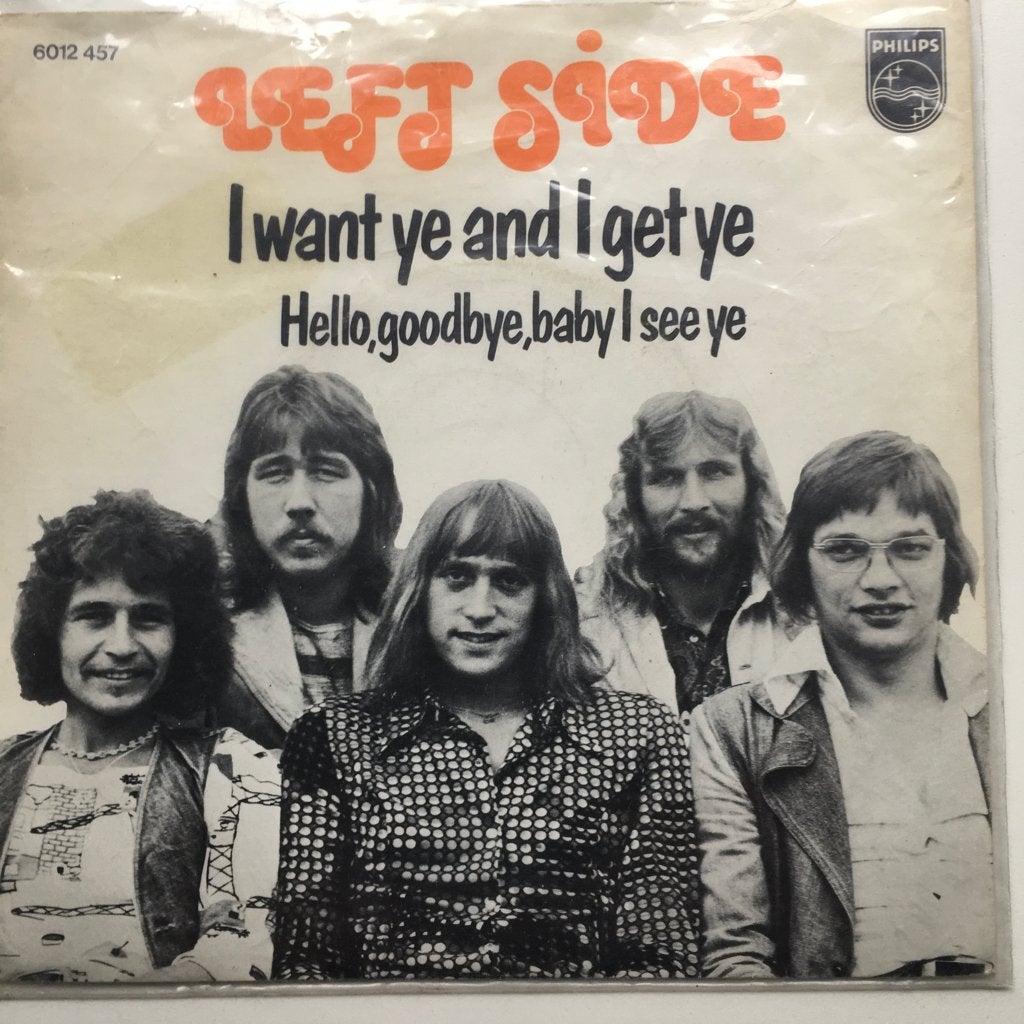 DB17 Left side I want ye and I get ye HOL67 €7,5, Cd's en Dvd's, Vinyl Singles, Gebruikt, 7 inch, Ophalen of Verzenden, Fotohoes
