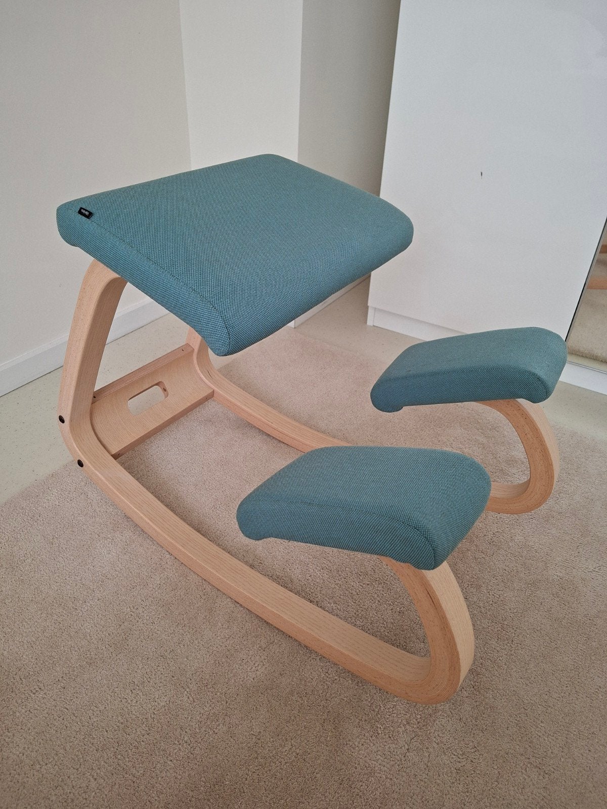 Varier Variable kniestoel, Ophalen, Ergonomisch, Zo goed als nieuw, Groen