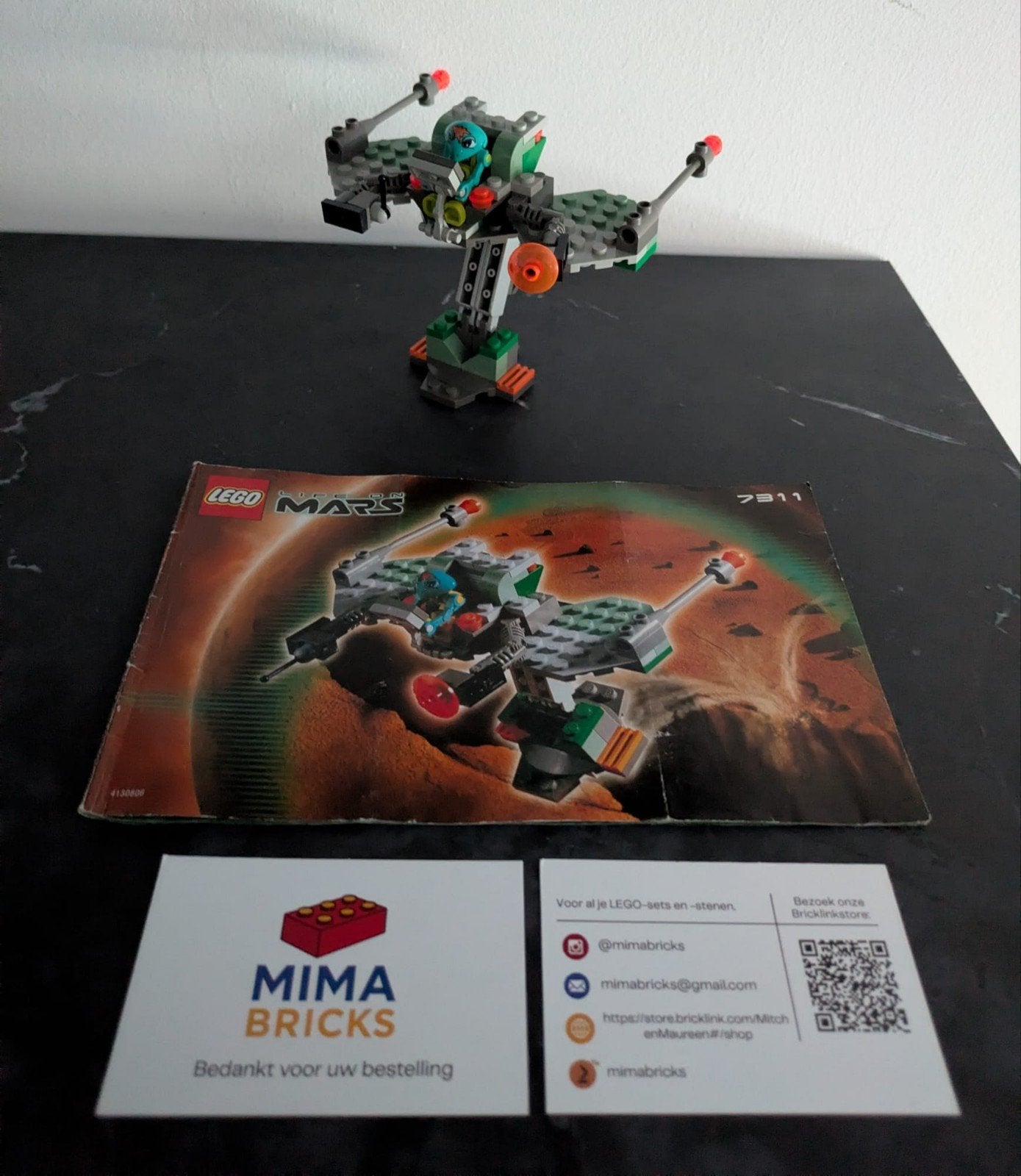 LEGO Mars Mission 7311 - Volledige set, Kinderen en Baby's, Speelgoed | Duplo en Lego, Ophalen of Verzenden