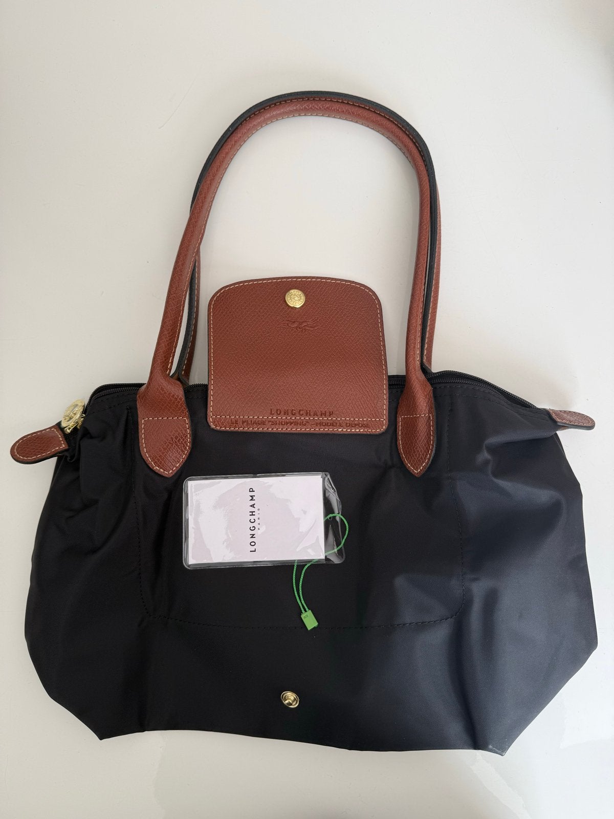 Longchamp Tas Zwart Origineel, Sieraden, Tassen en Uiterlijk, Ophalen of Verzenden, Nieuw, Zwart, Shopper