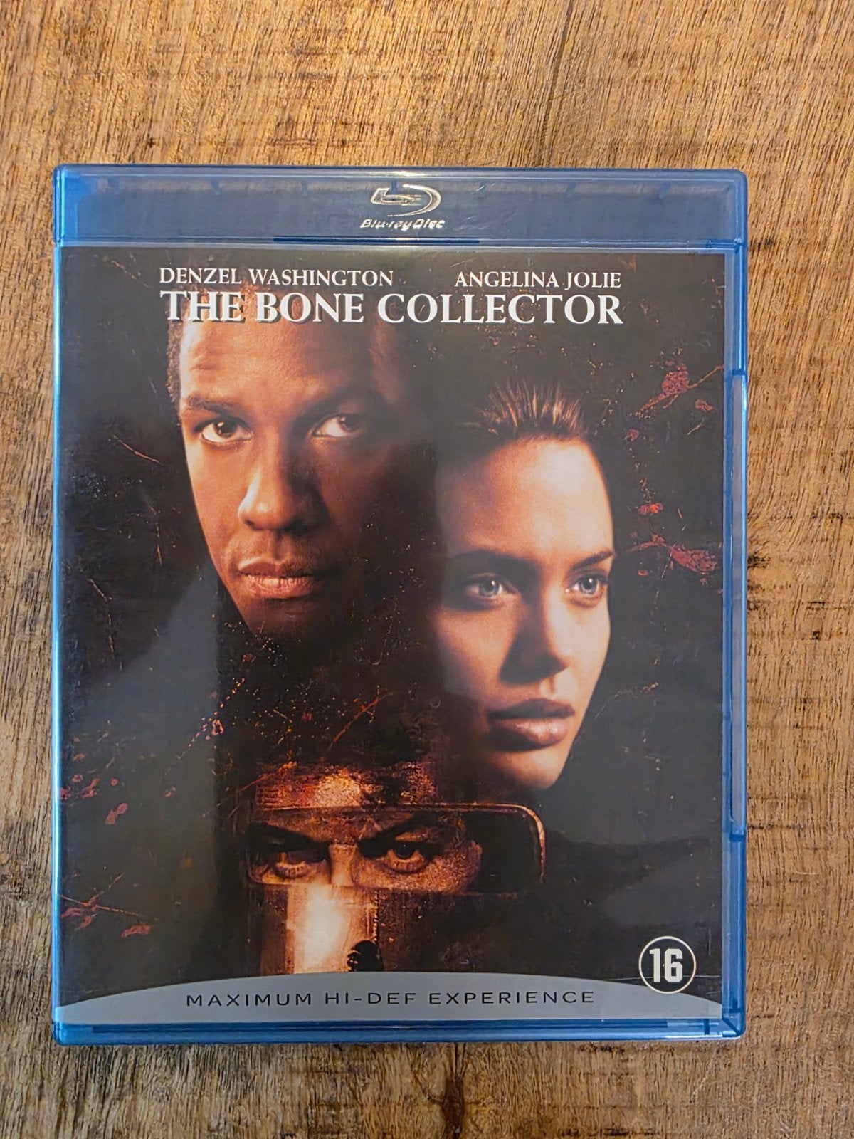 The Bone Collector Blu-ray - Denzel Washington, Angelina Jol, Vanaf 16 jaar, Film, Ophalen of Verzenden, Zo goed als nieuw
