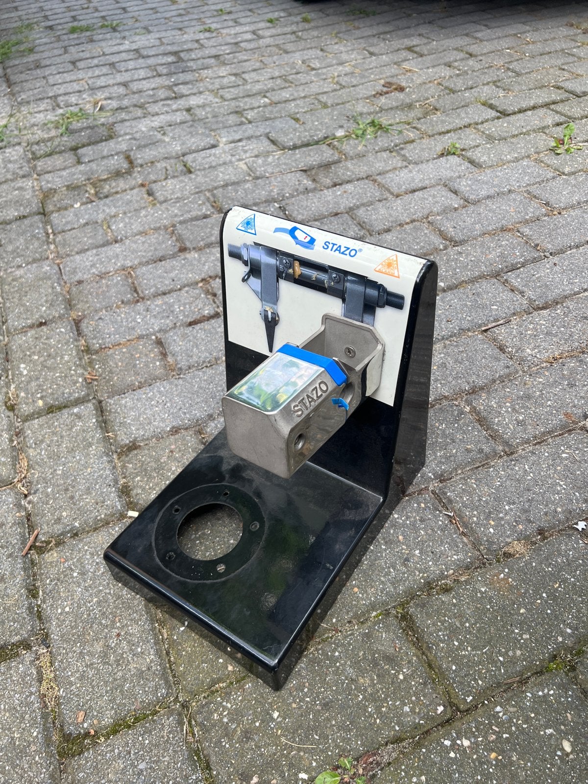 Stazo buitenboordmotor en bootslot display, Watersport en Boten, Ophalen of Verzenden, Gebruikt, Overige typen