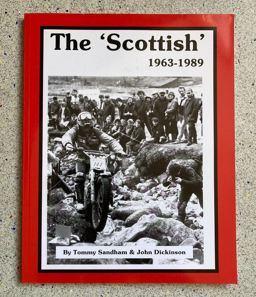 The 'Scottish' 1963-1989 - Motorfiets Trial Geschiedenis, Verzenden, Zo goed als nieuw, Tommy Sandham & John Dickinson, Algemeen