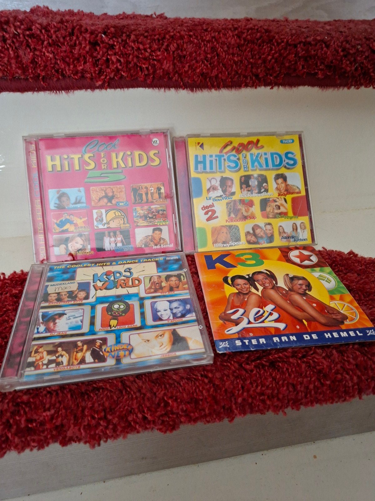 Diverse Kids CD's: Cool Hits for Kids, Kids World, K3, Ophalen, Gebruikt, 3 tot 5 jaar, Muziek
