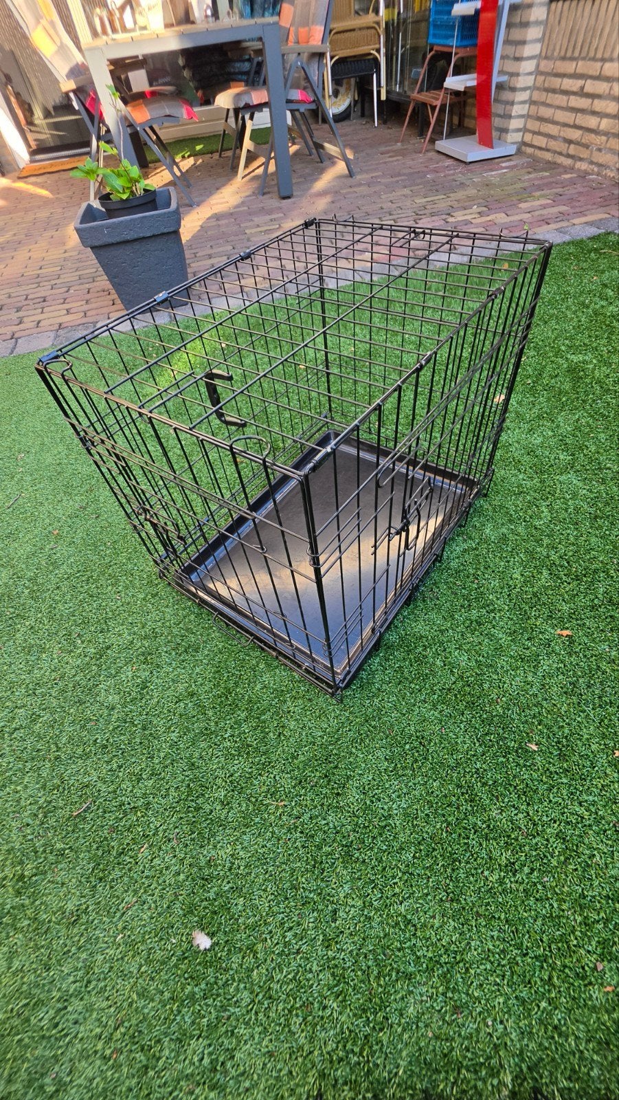 hondenbench, Dieren en Toebehoren, Ophalen, Gebruikt