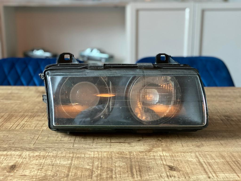 BMW E36 Rechter Koplamp ZKW Lens Uitvoering Origineel, Auto-onderdelen, Verlichting, Gebruikt, BMW, BMW, BMW