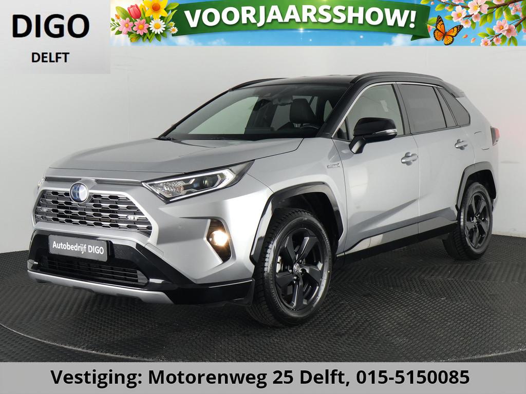 Toyota RAV4 2.5 HYBRID EXECUTIVE PACK NAVI GARANTIE 8-2030*, Gebruikt, 4 cilinders, 2487 cc, Leder en Stof