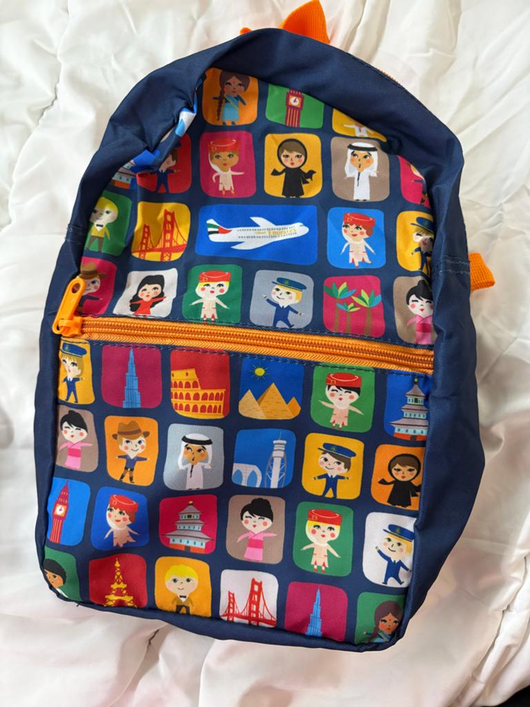 Emirates opvouwbare kinder rugzak - Nieuw!, Overige merken, Minder dan 30 cm, Nieuw, Ophalen of Verzenden