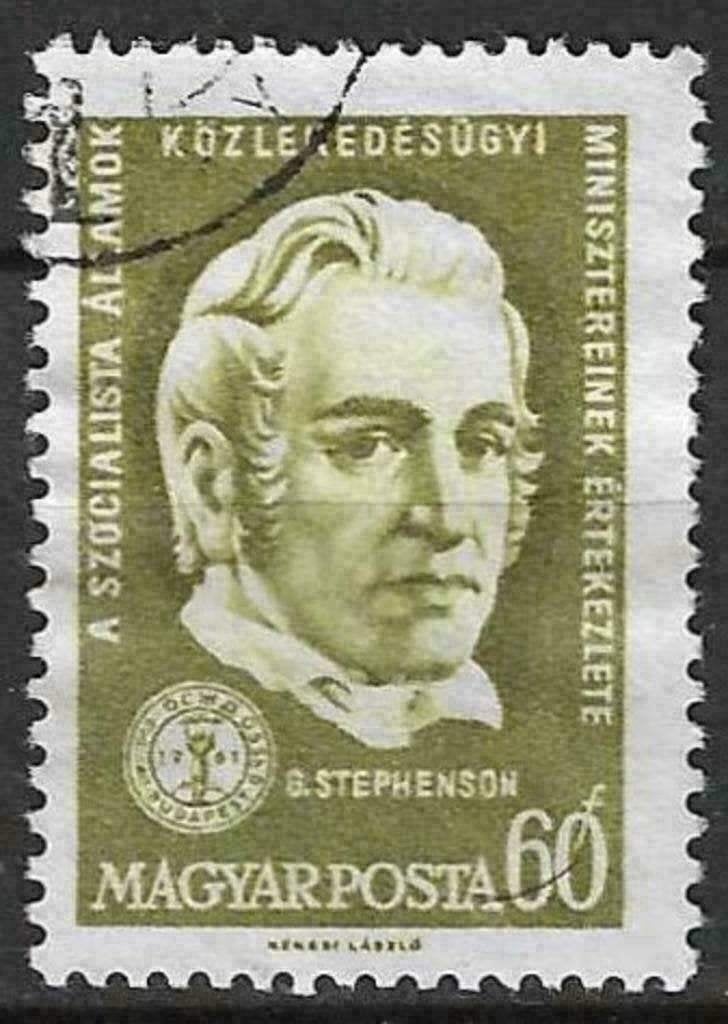 Hongarije 1961 - Yvert 1452 - Post in de Volksrepubliek (ST), Verzenden, Gestempeld