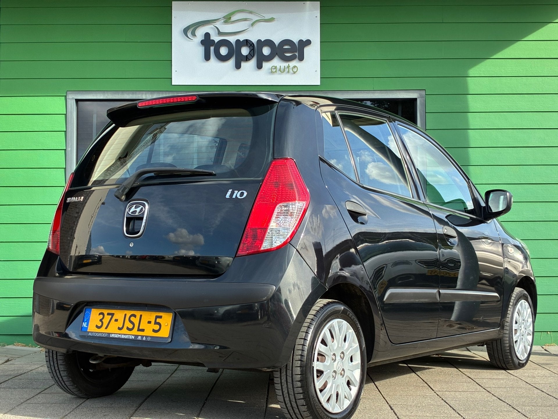 Hyundai I10 1.1 Active|1e Eigenaar|Automaat|Elektr.ramen|Nie, Auto's, Gebruikt, 31 €/maand, 4 cilinders, Zwart