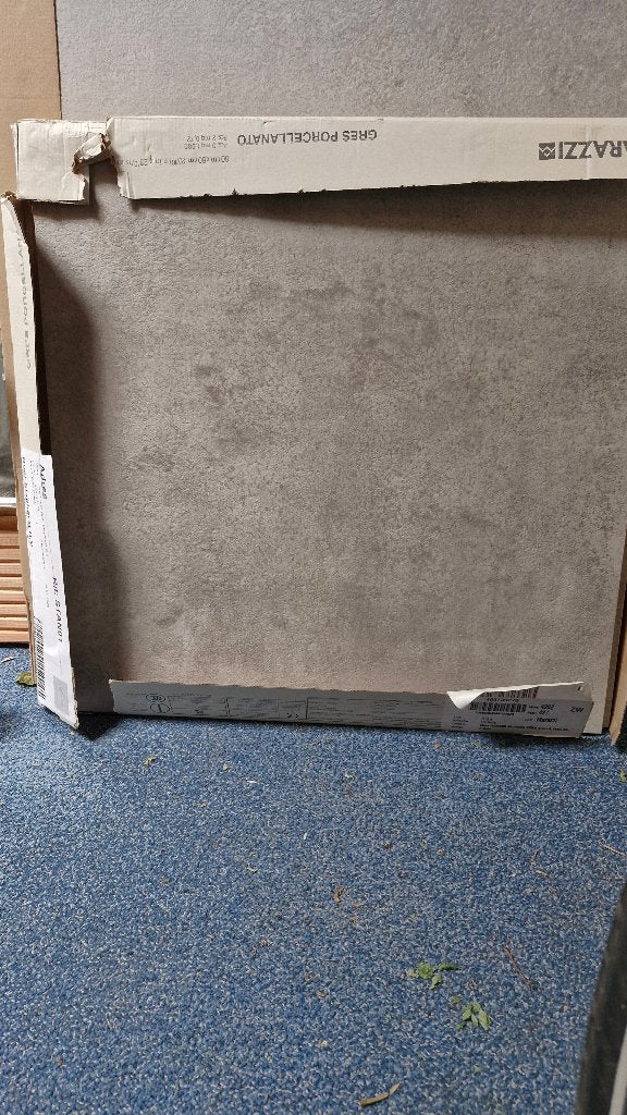 Marazzi Memento Zilver RT M0E0 60x60 cm (3 stuks), Ophalen, 60 cm of meer, Nieuw, Minder dan 5 m²