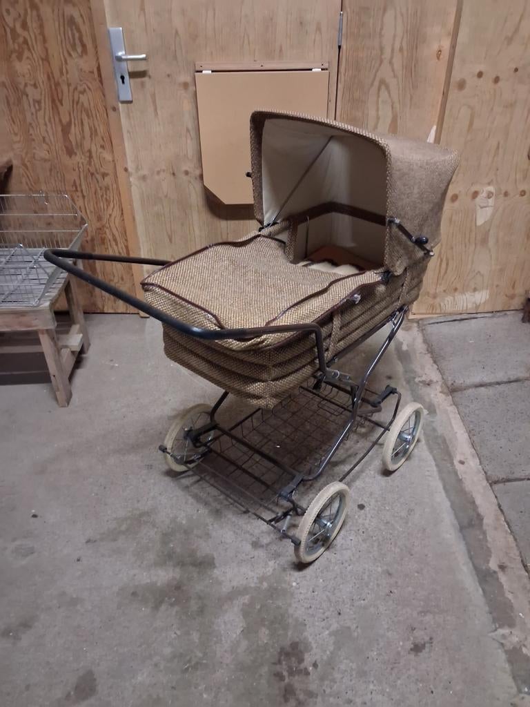 Vintage kinderwagen, Kinderen en Baby's, Kinderwagens en Combinaties, Ophalen, Gebruikt, Overige merken