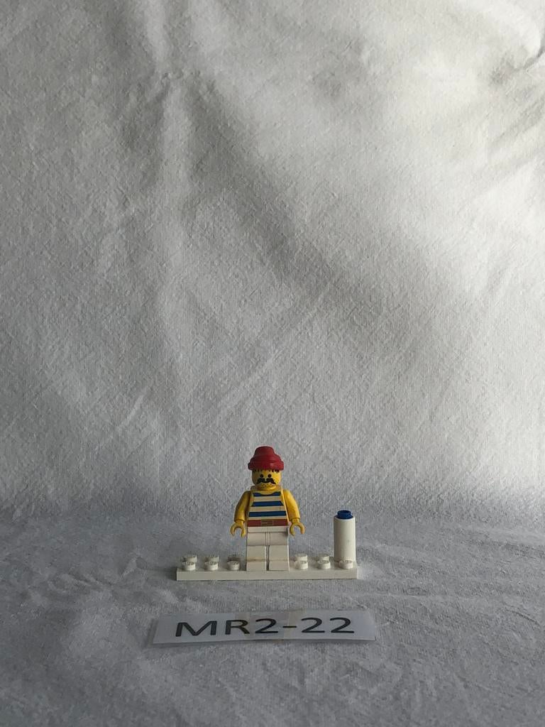 Lego Pirates Minifiguur pi199 piraat geel strepen - MR2-22, Lego, Lego, Gebruikt, Lego