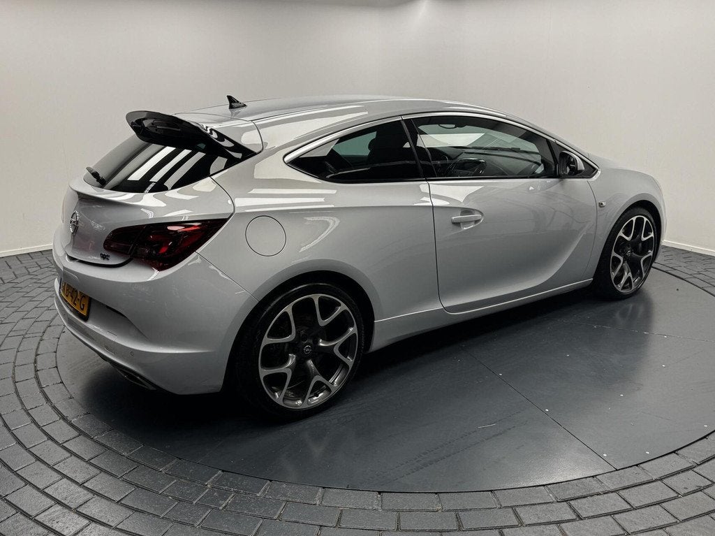Opel Astra GTC 2.0 Turbo OPC 280PK Navigatie-Cr.contr-Clima-, Auto's, Gebruikt, 4 cilinders, Met garantie (alle), Leder