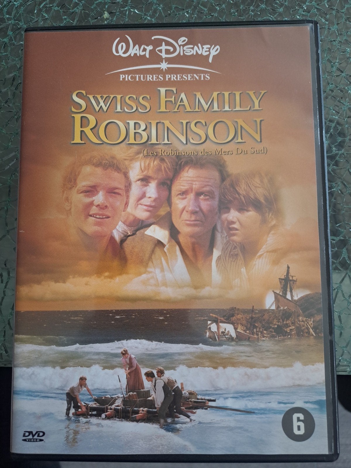 Swiss family robinson (dvd), Alle leeftijden, Verzenden, Zo goed als nieuw