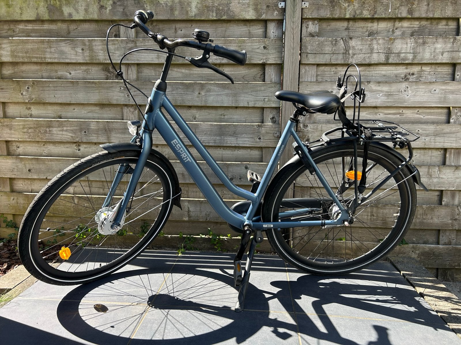 Gazelle Esprit 54 inch damesfiets - Mooie blauwe kleur, Ophalen, Velgrem, Versnellingen, Gazelle