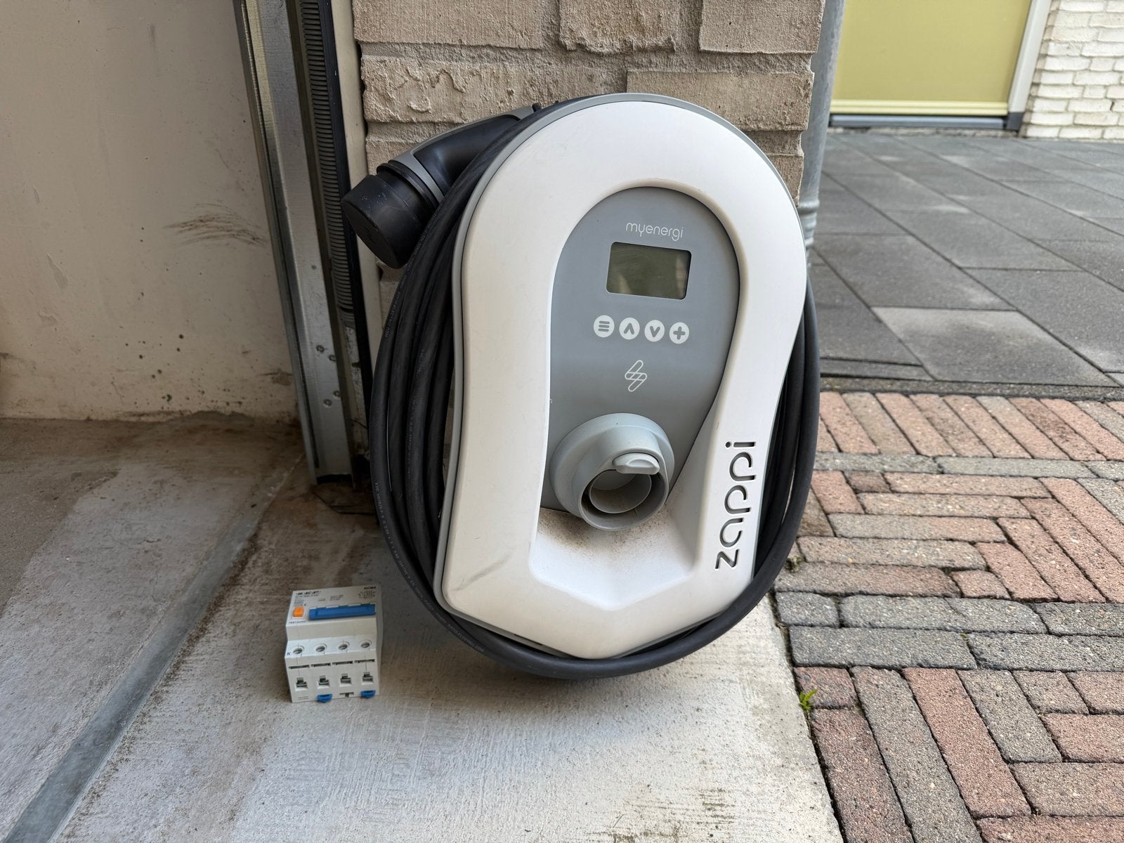 Zappi Energi V2.0 Laadpaal met vaste kabel, Ophalen of Verzenden, Gebruikt, Laadpaal
