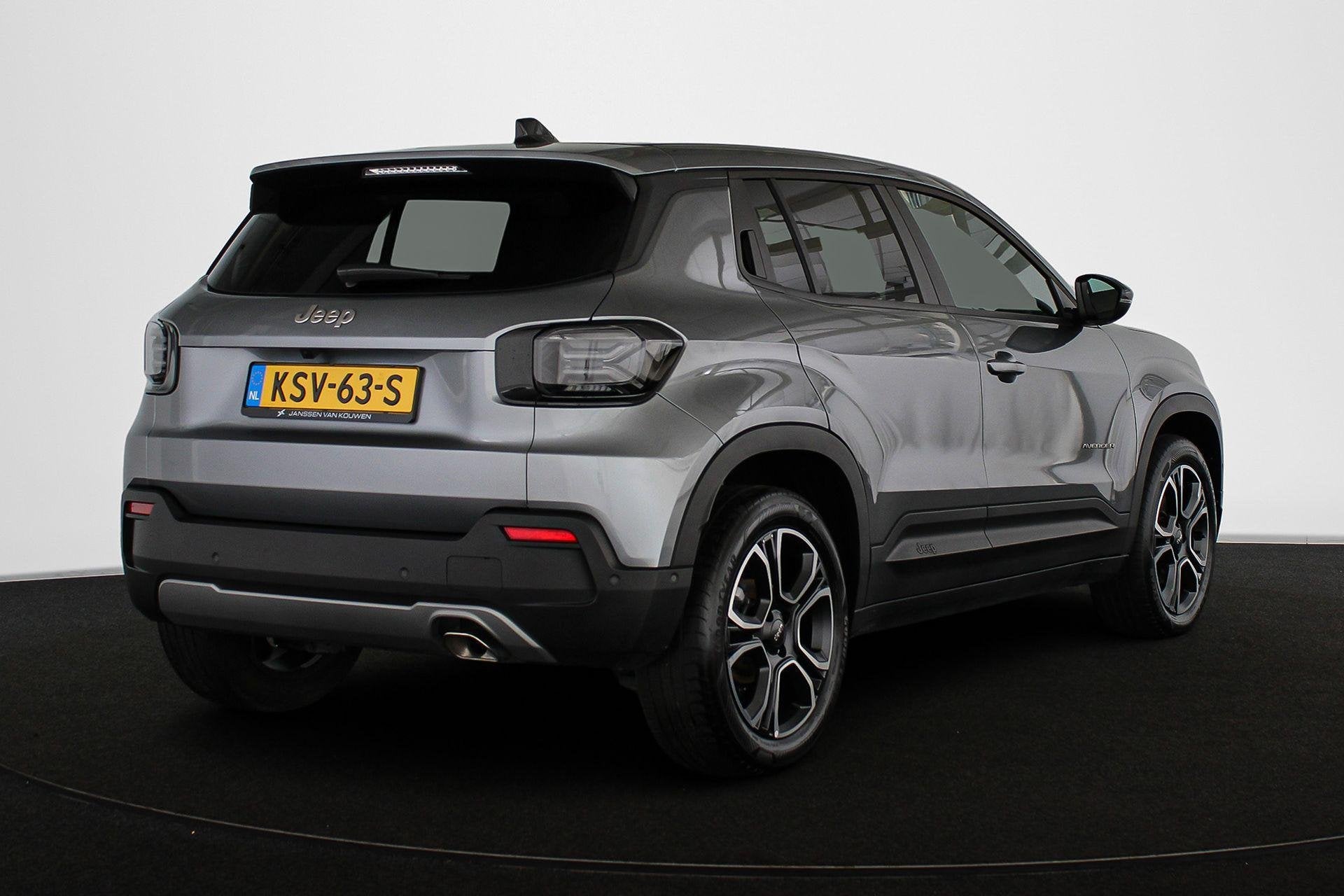 Jeep Avenger 1.2 e-Hybrid Summit Keyless 360-Camera Camera J, Auto's, Stof, 1199 cc, 620 kg, Bedrijf