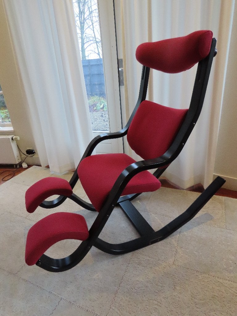 Iconische Stokke Gravity balans stoel, Huis en Inrichting, Stoelen, Ophalen, Gebruikt, Overige kleuren, Scandinavisch