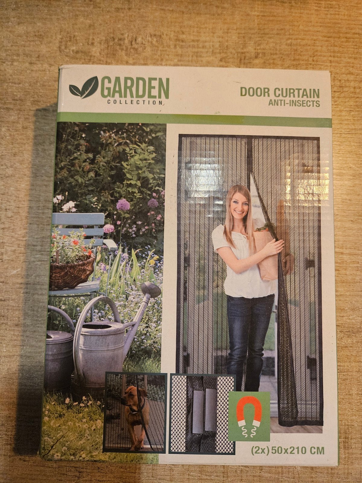 Nieuwe hordeur - Garden Collection (2x) 50x210 cm, Doe-het-zelf en Verbouw, 80 tot 100 cm, 215 cm of meer, Hordeur, Nieuw