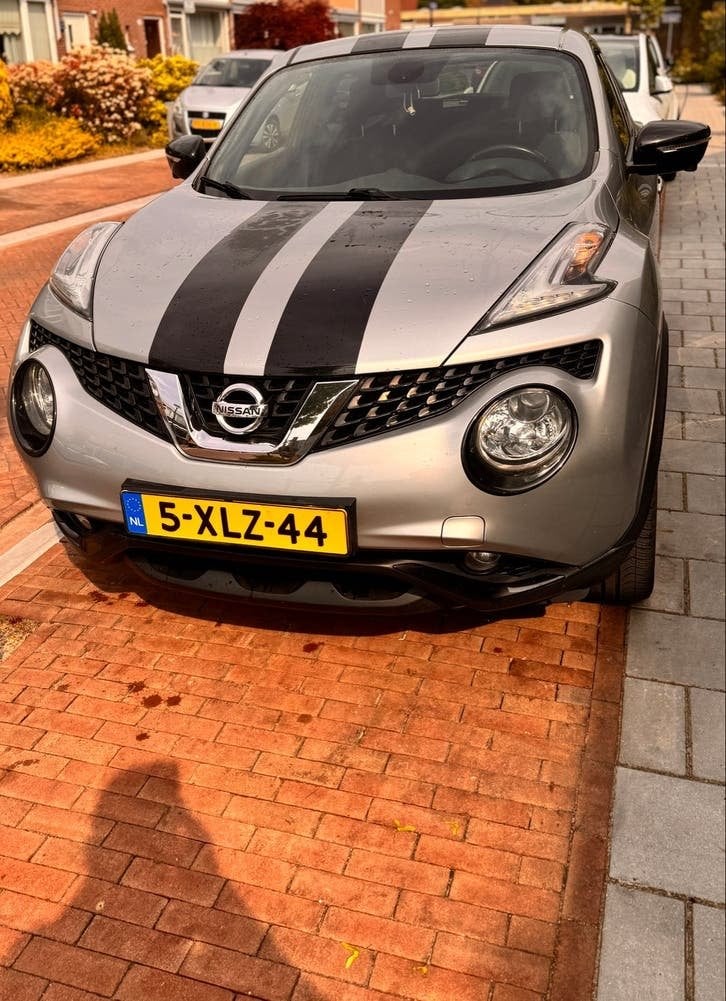 ACTIEPRIJS: Nissan Juke 1.2 Dig-t 2014 Grijs connect edition, Auto's, Nissan, Voorwielaandrijving, 639 kg, 1250 kg, Origineel Nederlands