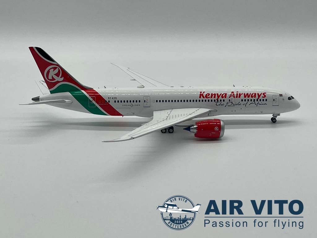 Inflight 200 kenya airways 787 1:200 diecast schaslmodel, Verzamelen, Luchtvaart en Vliegtuigspotten, Schaalmodel, -, -, Ophalen of Verzenden