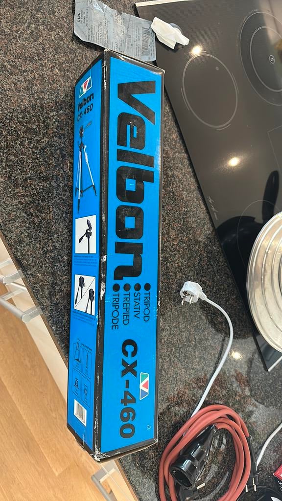 Velbon Stativ, Ophalen of Verzenden, Nieuw, Minder dan 150 cm, Driepoot