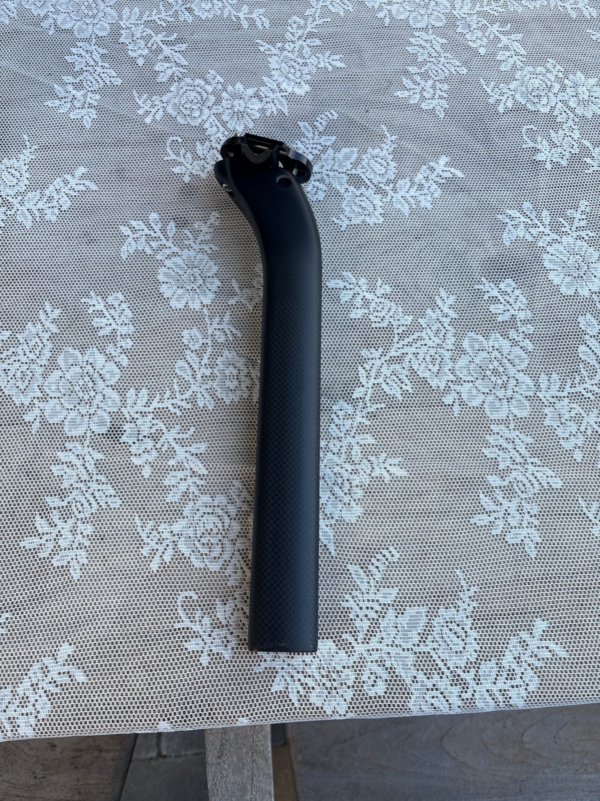 Carbon Zadelpen voor Racefiets D-Shape, Fietsen en Brommers, Gebruikt, Ophalen of Verzenden, Zadel, Racefiets