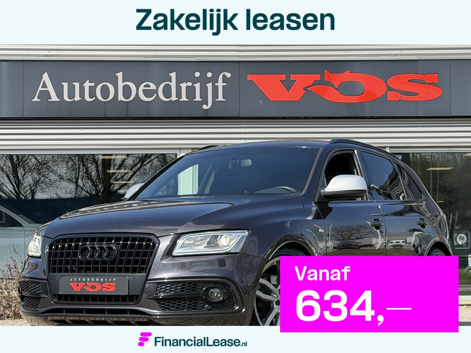 Audi Q5 3.0 TFSI quattro | SQ5 Style | 430 pk | 21" lm | Nav, Automaat, 430 pk, Gebruikt, Zwart