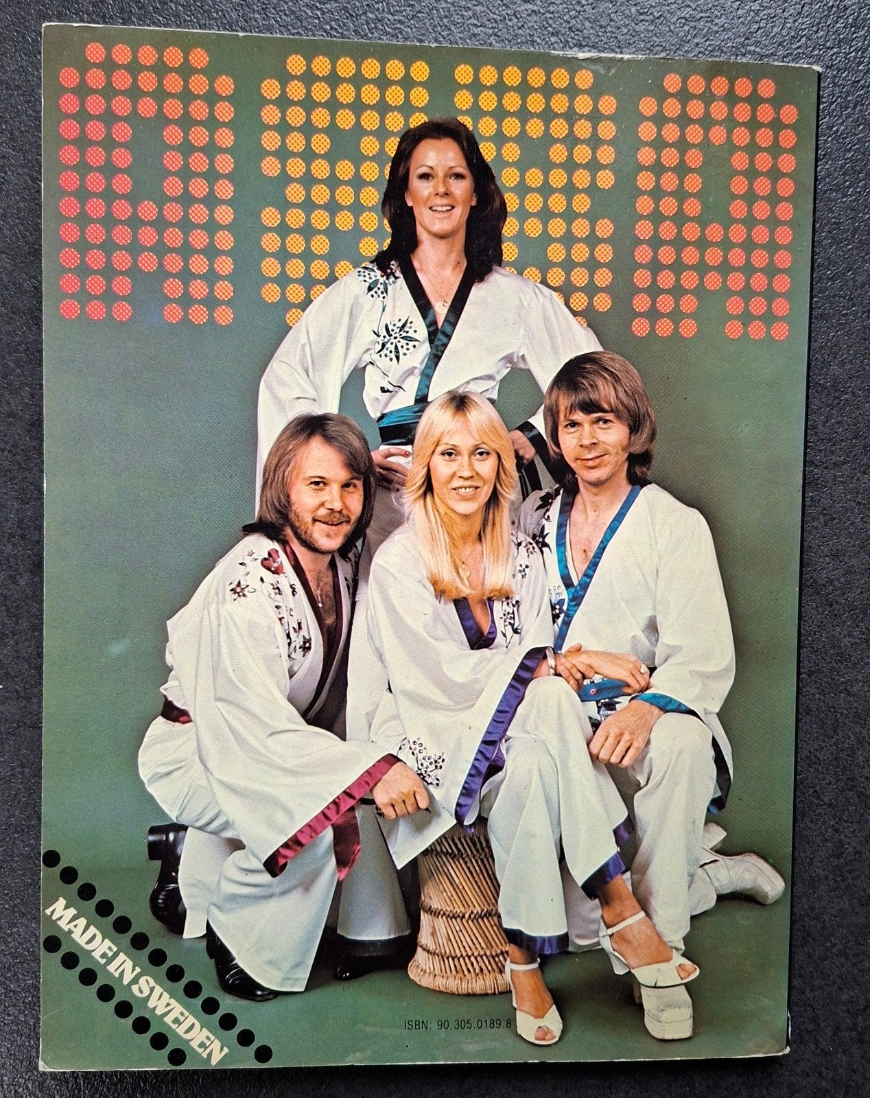 ABBA Made in Sweden (1977) Uitgave Centripress, Ophalen of Verzenden, Zo goed als nieuw, Boek, Tijdschrift of Artikel
