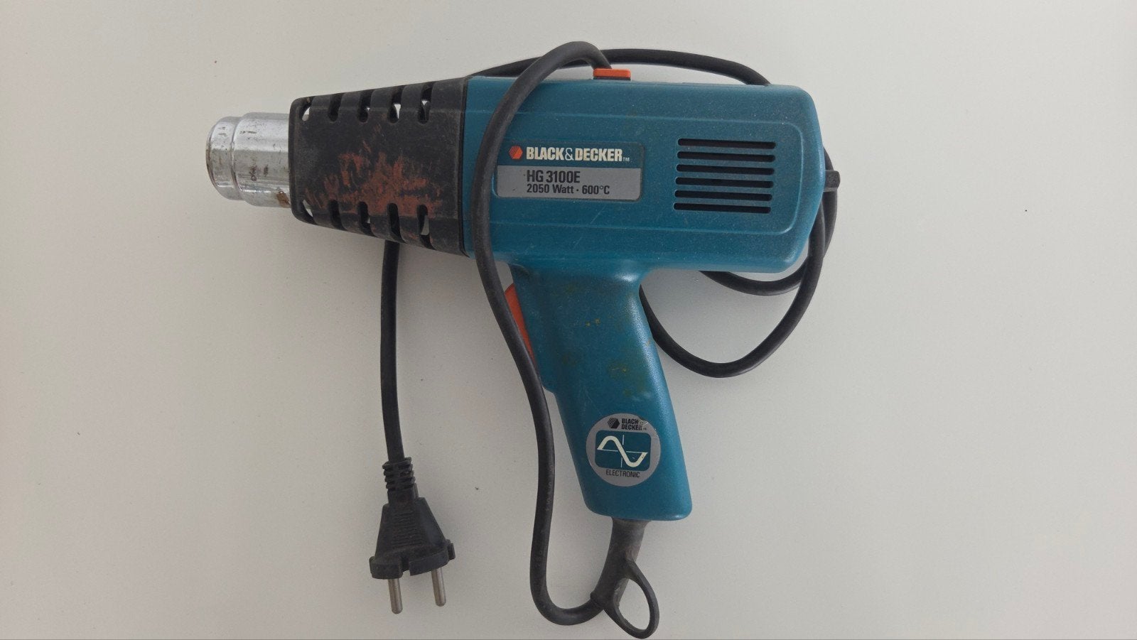 Black & Decker verfbrander, Doe-het-zelf en Verbouw, Ophalen of Verzenden, Minder dan 600 watt, Vlakschuurmachine