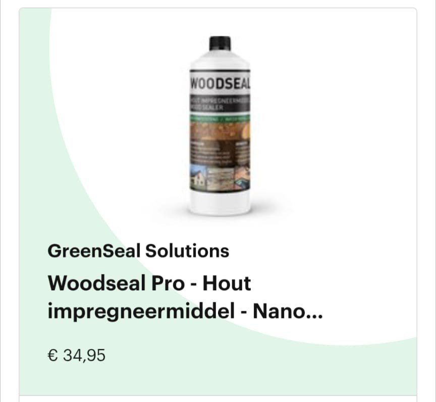 Woodseal Pro - Hout impregneermiddel - Nano, Ophalen of Verzenden, Nieuw