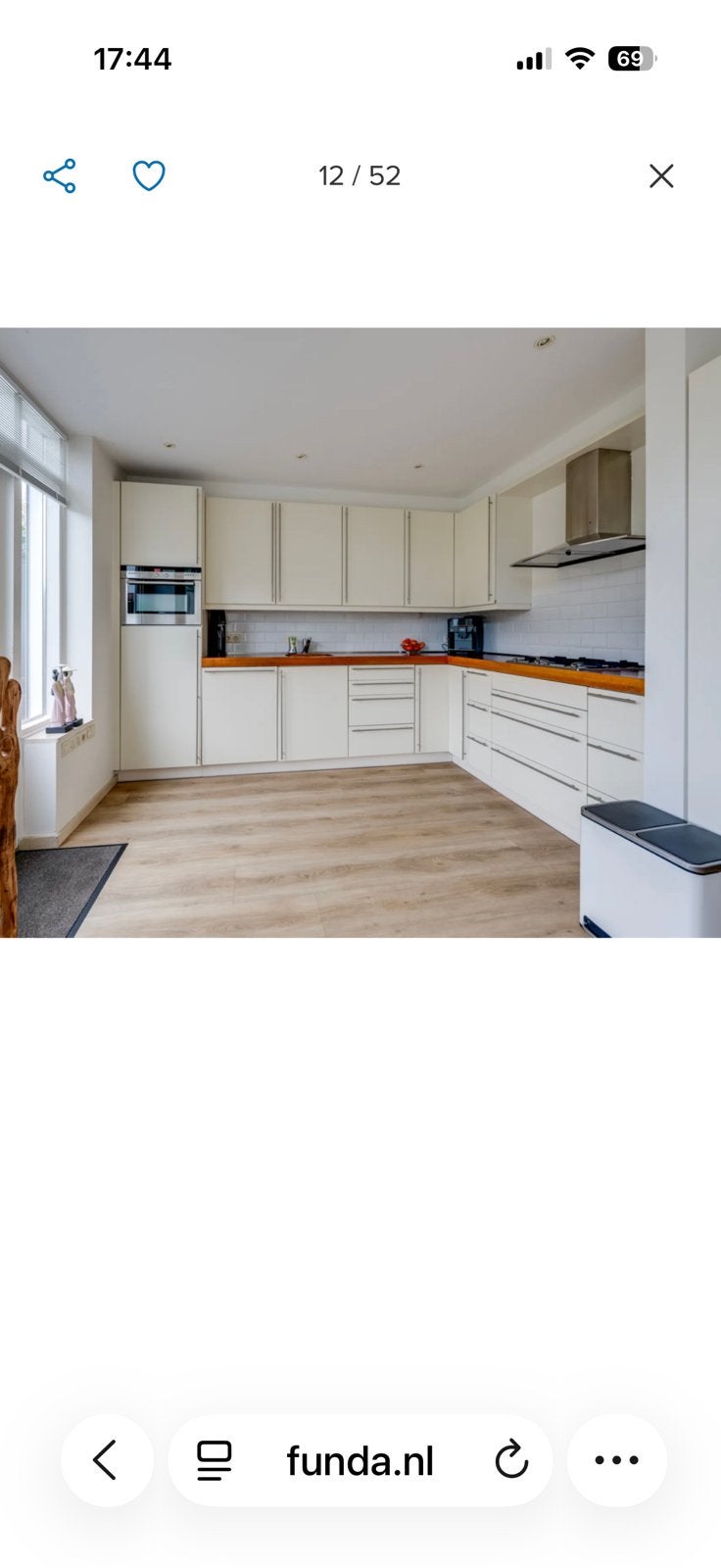 Complete L Vormige keuken te koop €750 weg is weg, Ophalen, Zo goed als nieuw, Wit