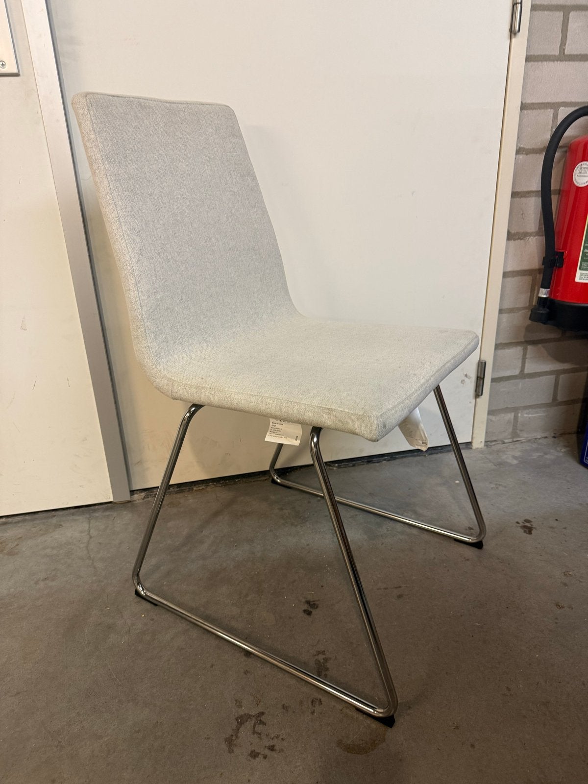 15x Gebruikte IKEA Lillånäs Stoelen - Goede Staat, Huis en Inrichting, Ophalen, Gebruikt, Metaal, Grijs