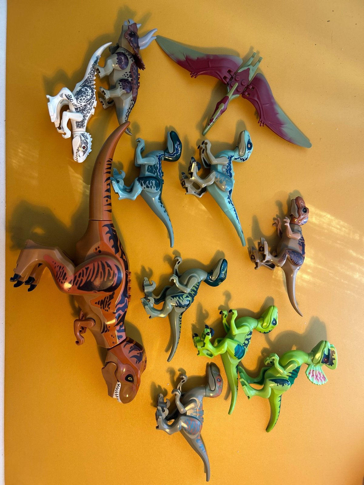 Dinosaurus speelgoed (niet-origineel LEGO, wel compatibel), Ophalen of Verzenden, Gebruikt